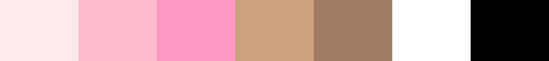 tiffy's color palette
